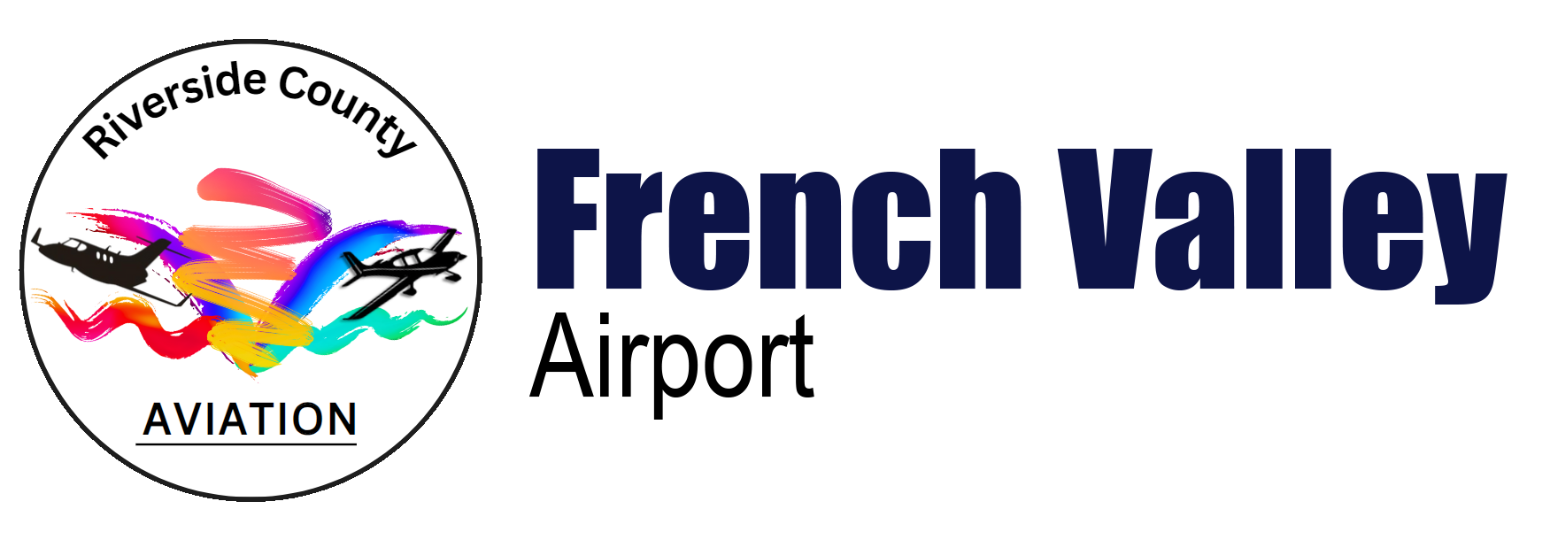 French Valley Airport Riverside County Logo